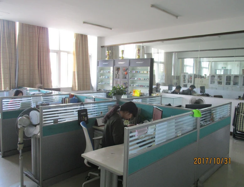 The office setting behind day-to-day communication and coordination. Company archive, 2017.